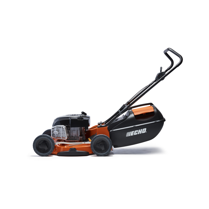 Echo 19 inch commercial petrol lawn mower 2692025, side view