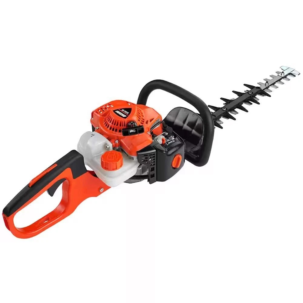 Echo HC-2020 double-sided petrol hedge trimmer, packaging