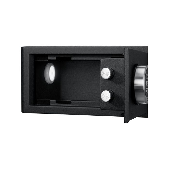Lokaway premium security safe 40 x 50 x 22cm with Swing'n'Slide door, packaging