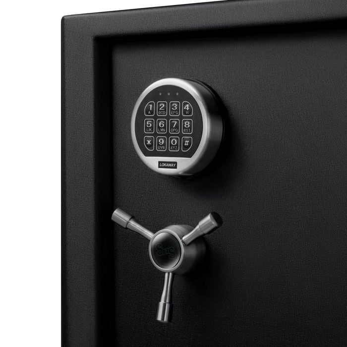 Lokaway premium fire security safe 38 x 45 x 43cm, detail view