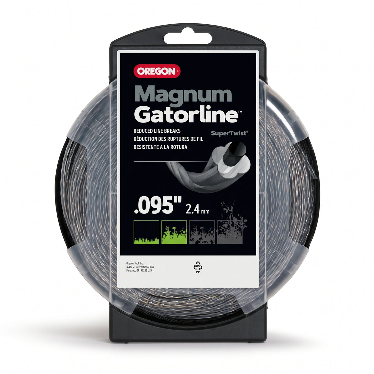 Oregon Magnum Gatorline SuperTwist trimmer line 2.4mm x 12m