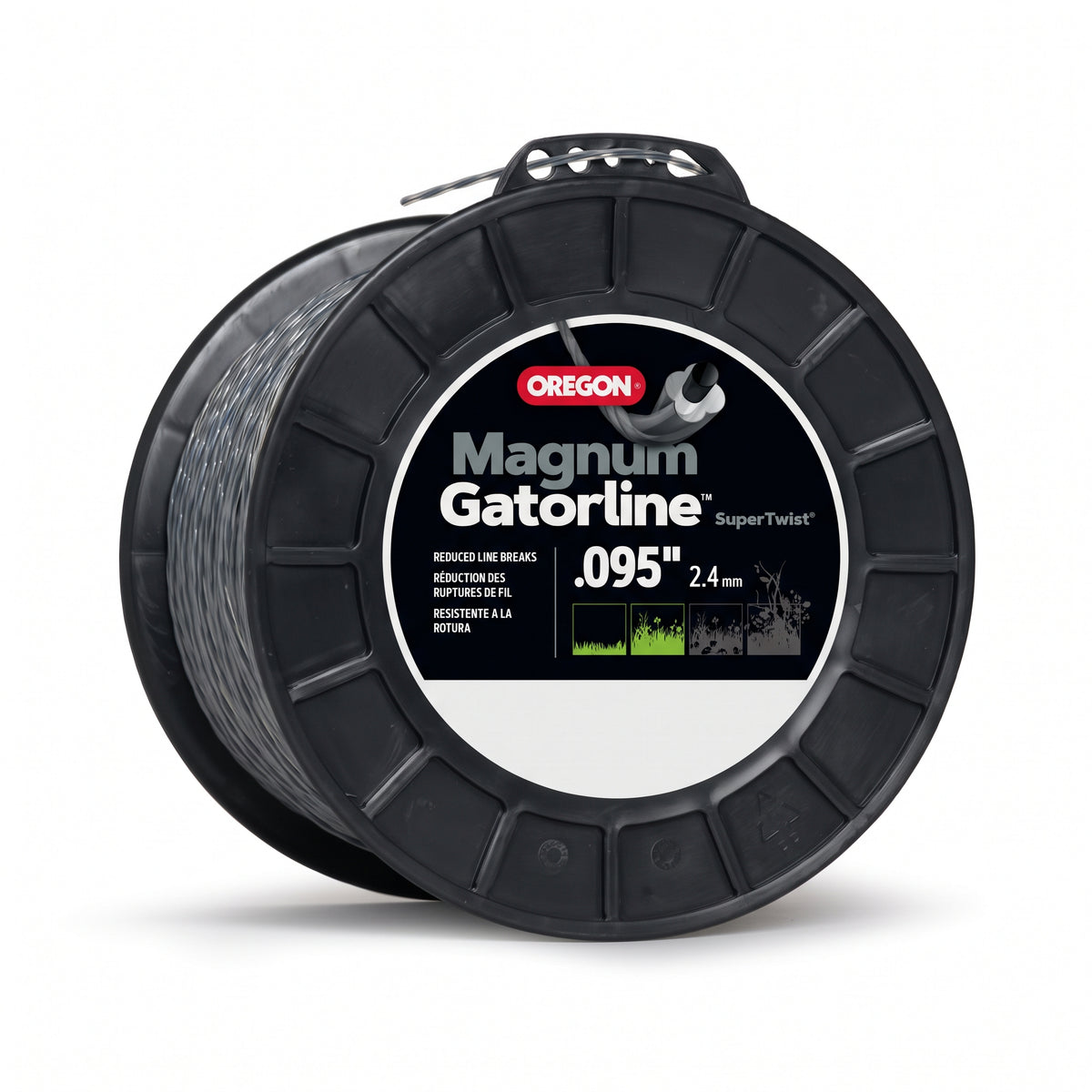 Oregon Magnum Gatorline SuperTwist trimmer line 2.4mm x 264m spool