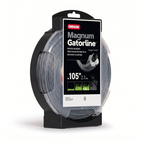 Oregon Magnum Gatorline SuperTwist trimmer line 2.7mm x 12m, side view