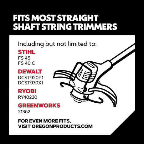 Oregon Magnum Gatorline SuperTwist trimmer line 2.7mm x 12m, packaging