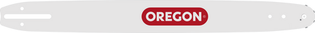 Oregon 18 inch chainsaw bar and chain combination, detail view