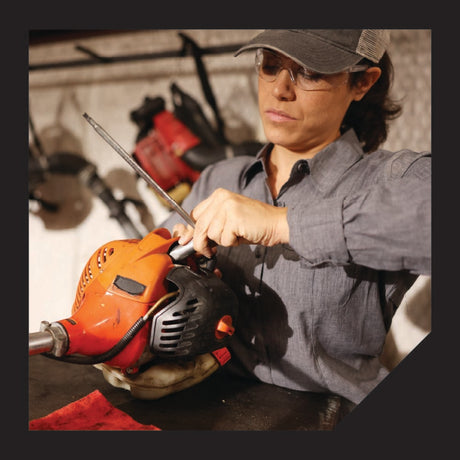 Oregon chainsaw scrench combination wrench and screwdriver, alternate view