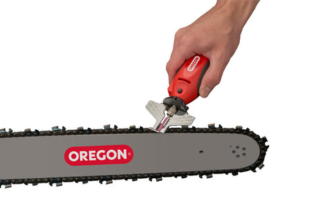 Oregon 12V Sure Sharp electric chainsaw sharpener, side view