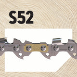 Oregon S52 AdvanceCut chainsaw chain for 14 inch bar, alternate view