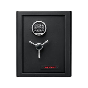 Lokaway premium security safe 34 x 36 x 43cm with Swing'n'Slide door