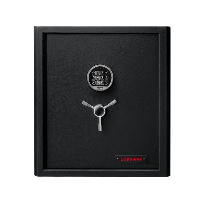 Lokaway premium security safe 34 x 50 x 55cm with Swing'n'Slide door
