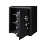 Lokaway premium security safe 34 x 50 x 55cm with Swing'n'Slide door, angle view