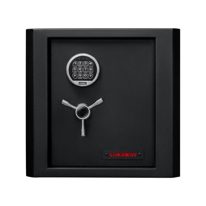 Lokaway premium fire security safe 38 x 45 x 43cm
