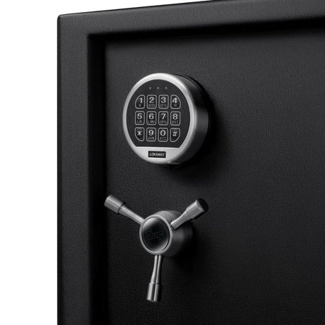 Lokaway premium fire security safe 38 x 45 x 43cm, detail view