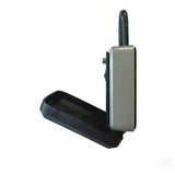 Padlock combination lock key safe storage box, side view