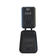 Wall mounted combination lock key safe with cover
