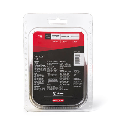 Oregon T52 VersaCut chainsaw chain for 14 inch bar, alternate view
